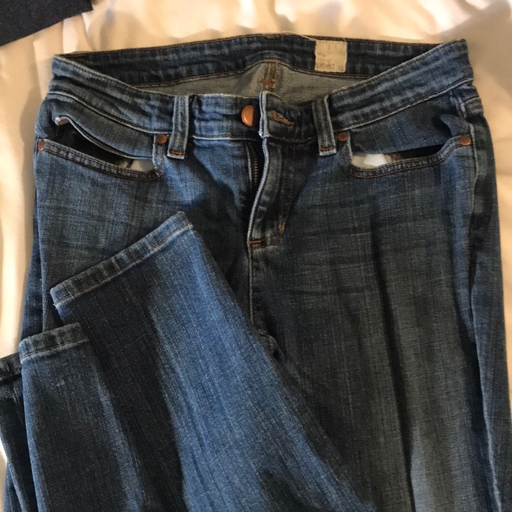 Light blue wash jeans